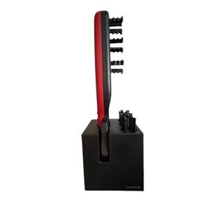 5/$25 NWT Red and Black Heatless Hair Styling Tool- Adds volume, waves.